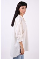 Bluza Dama Selected Slfjordy-Lula 3/4 Long Snow White